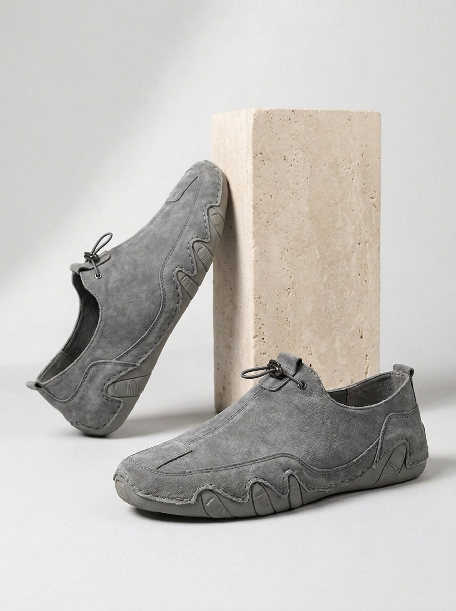 Nolan | Komfortable Slip-On Herresko I Læder
