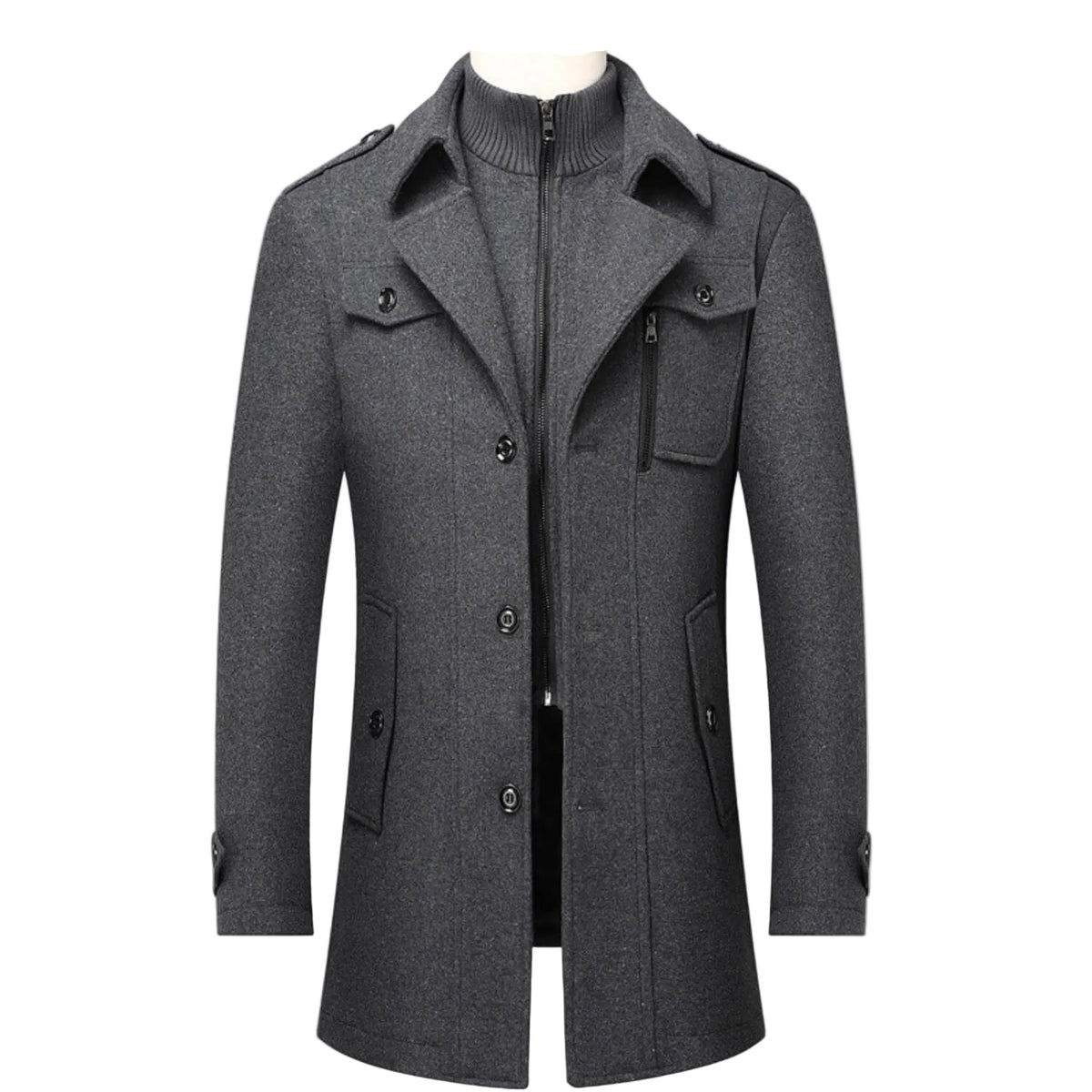 Valerio | Wool Blend Herrefrakke