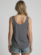 Zafira | Boho Tanktop med Knapdetaljer