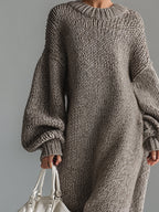 Ingrid | Dame Oversized Wool Strikkjole