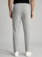 Leo | Men's Textured Joggers with Elastic Waist