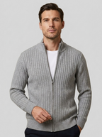 Adrian | Herre Ribstrikket Cardigan