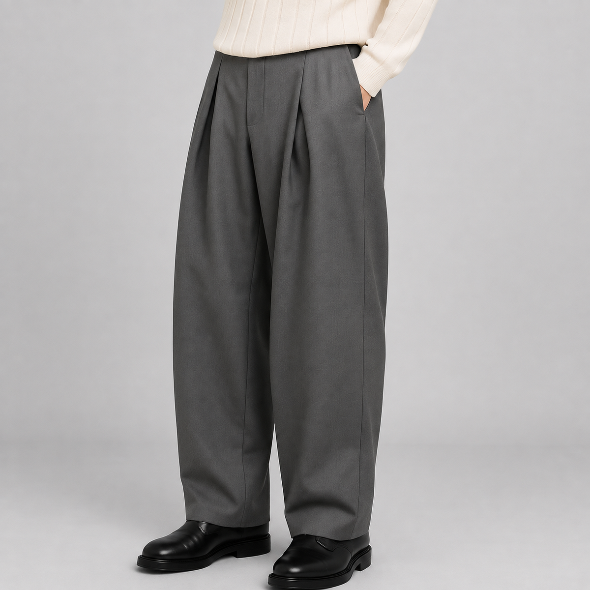 August | Herre Wide Leg Habitbukser