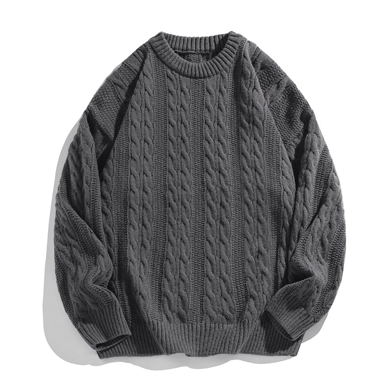 Matteo | Cable-knit men's sweater with an oversized fit