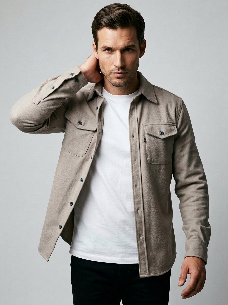 Mason | Overshirt til Herre med Brystlommer