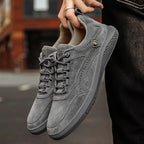 Ravello | Ruskind Sneakers Med Komfortsål Og Klassisk Design