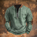 Nikolai | Herre Half-Zip Striktrøje