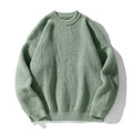 Emil | Herre Ribstrikket Sweater med Rund Hals