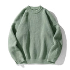 Emil | Herre Ribstrikket Sweater med Rund Hals