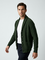 Alessio | Knitted Cardigan with Shawl Collar