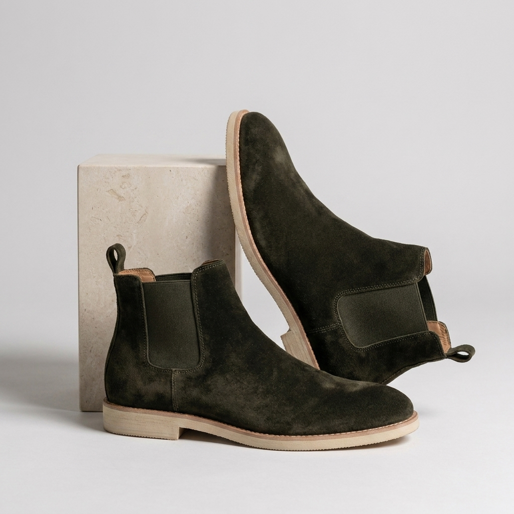 Soren | Chelsea Suede Boots for Men