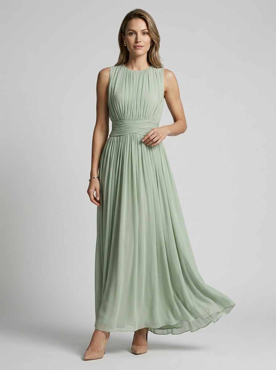 Seraphina | Chiffon Maxi Kjole Til Dame