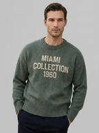 Massimo | Oversized Men's Sweater with American Print