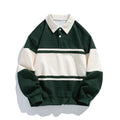 Viggo | Men's Striped Polo Sweatshirt