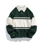 Viggo | Men's Striped Polo Sweatshirt