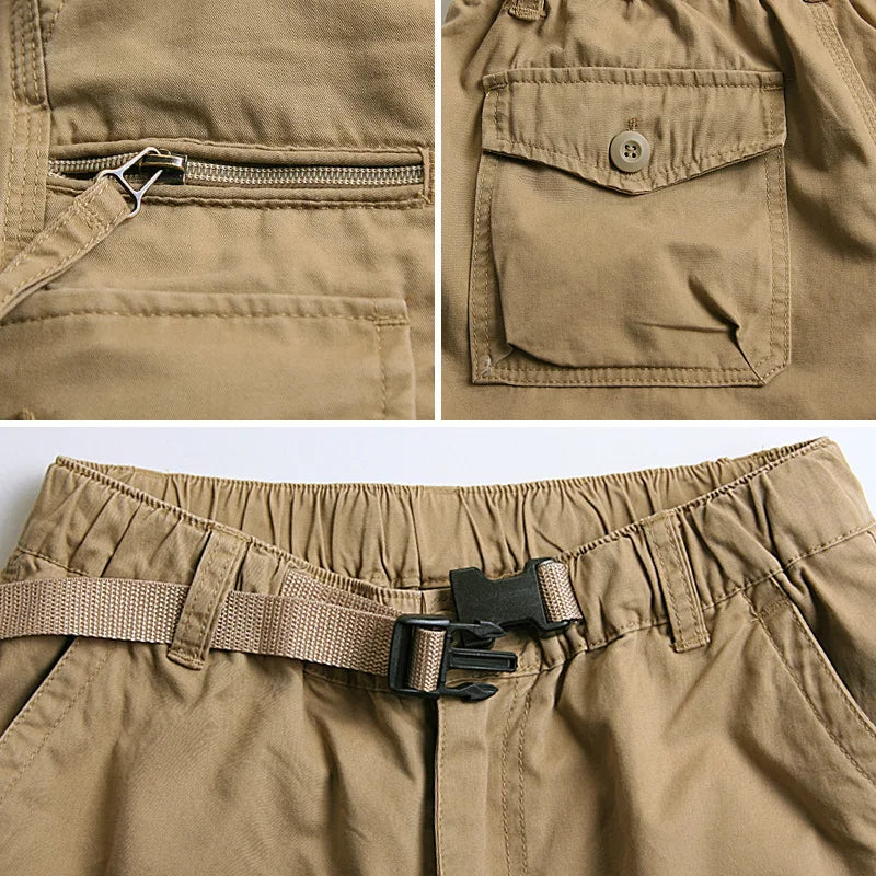 Darnel | Pantaloni Cargo 3/4 Uomo in Cotone