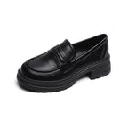 Massimo | Leather Chunky Loafers