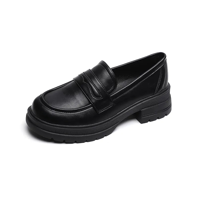 Massimo | Leather Chunky Loafers
