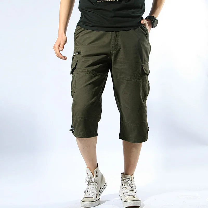 Darnel | Pantaloni Cargo 3/4 Uomo in Cotone