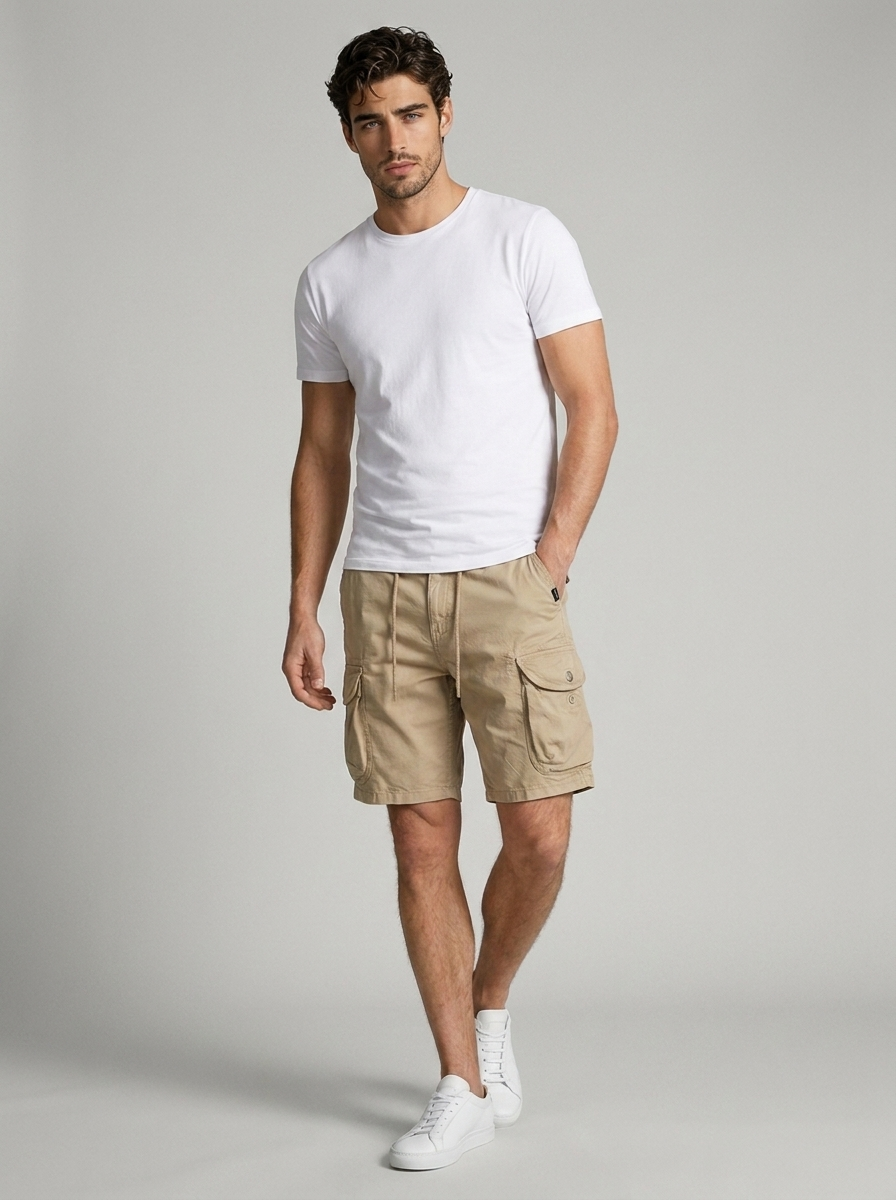 Montara | Herre Cargo Shorts Med Store Lommer