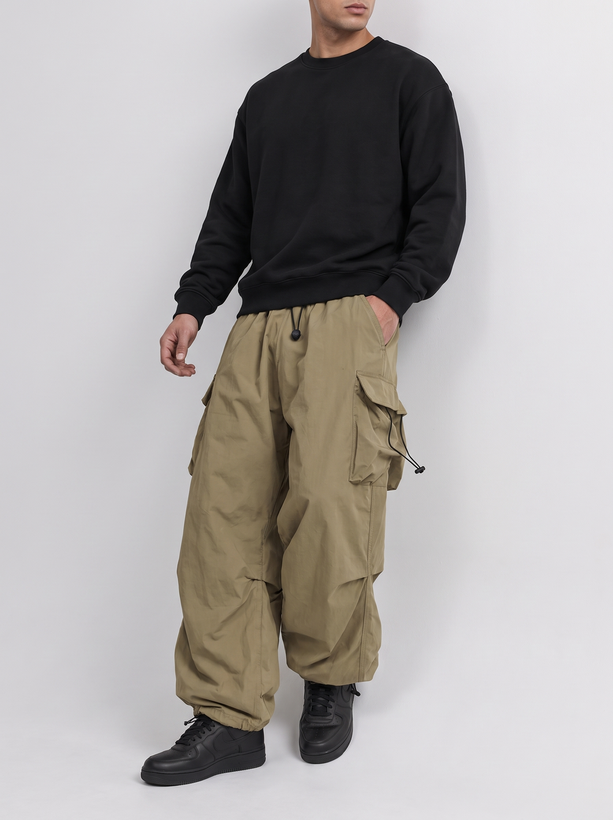 Kael | Herre Oversized Cargobukser