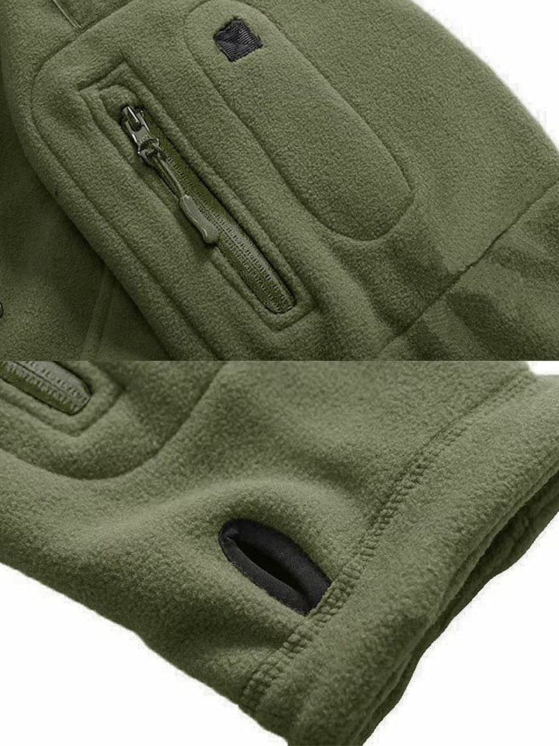Haldor | Herre Vindtæt Fleece Outdoorjakke