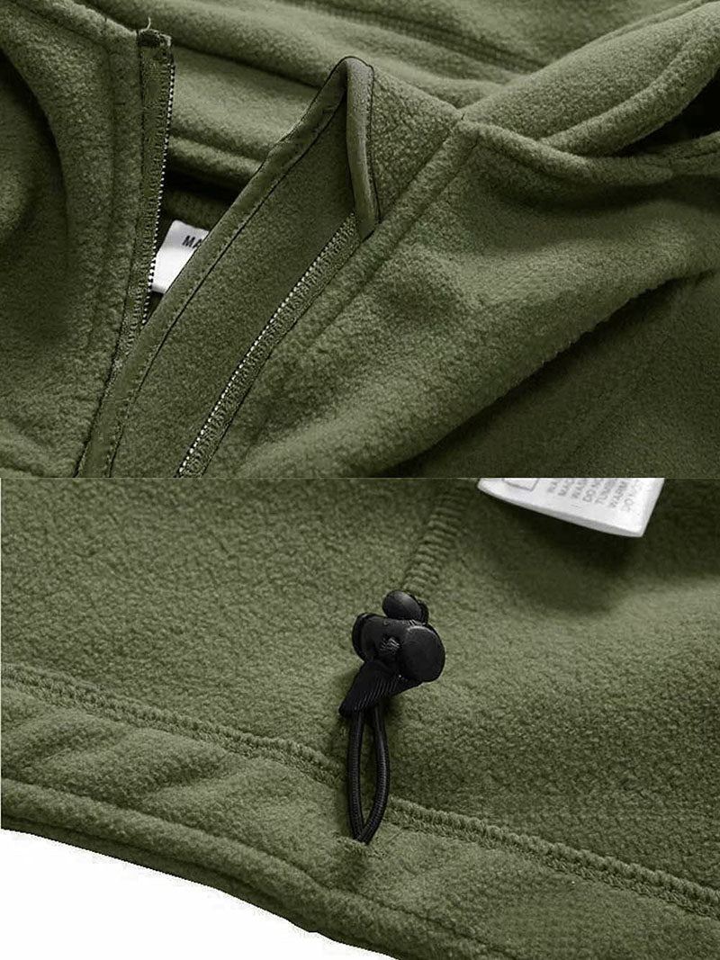 Haldor | Herre Vindtæt Fleece Outdoorjakke
