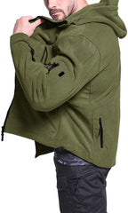 Haldor | Herre Vindtæt Fleece Outdoorjakke