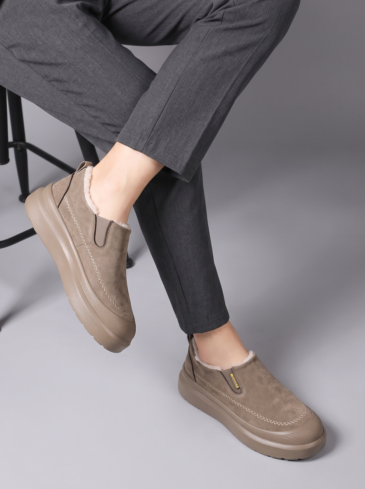 Men's Winter Shoes with Lining