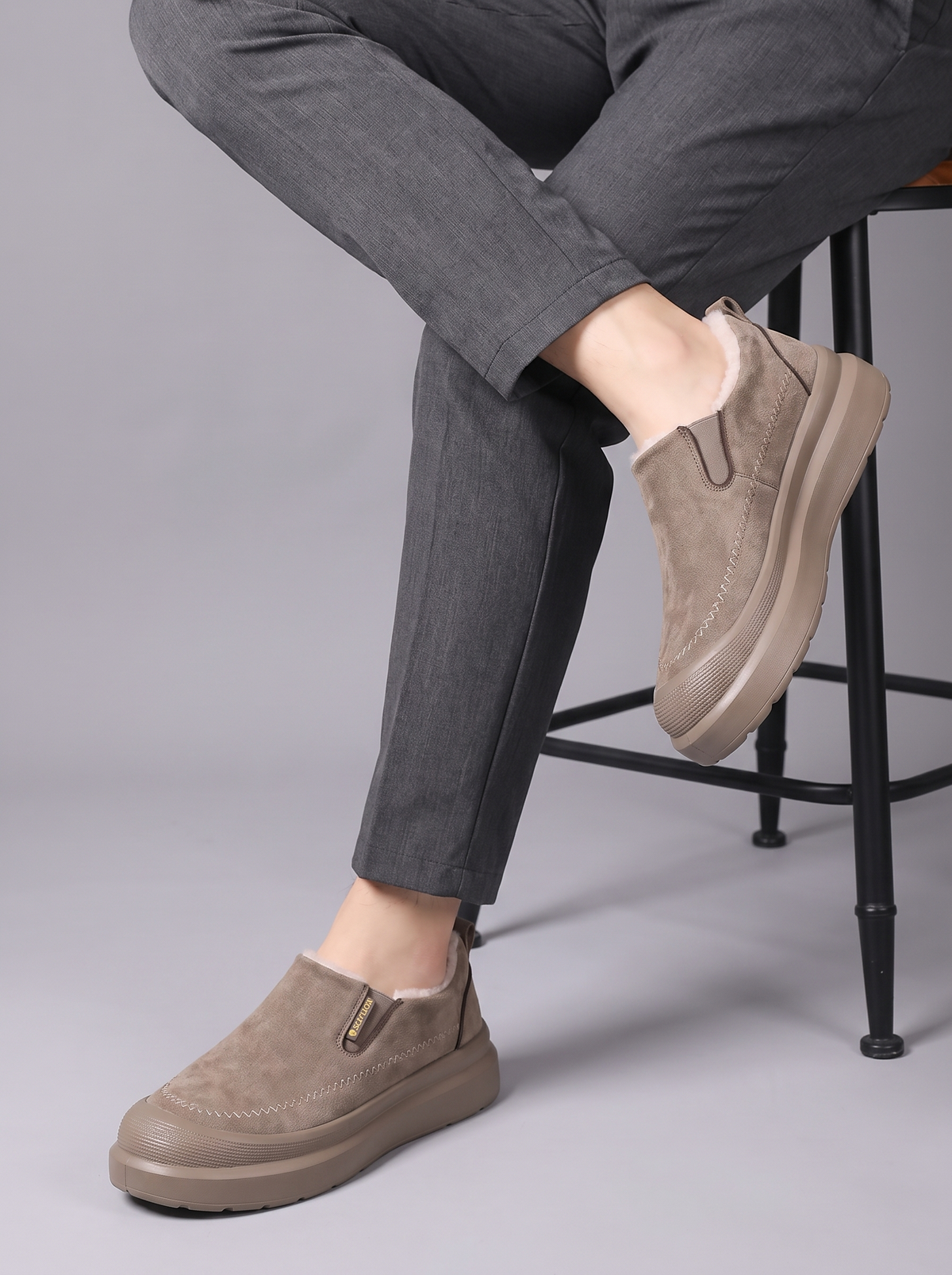 Men's Winter Shoes with Lining