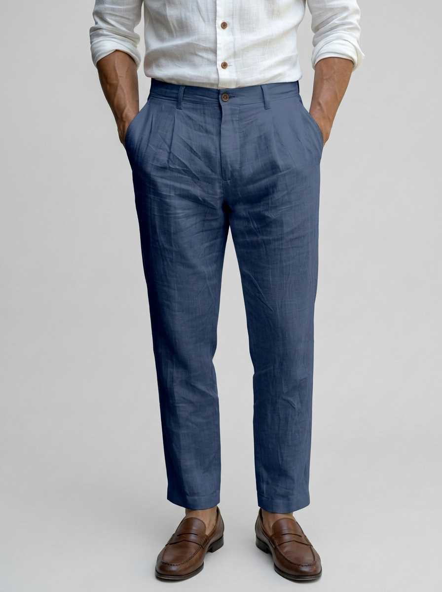 Eliano | Pantaloni Estivi in Lino Uomo