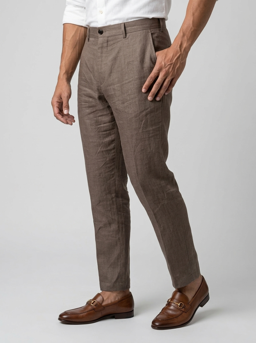 Eliano | Pantaloni Estivi in Lino Uomo