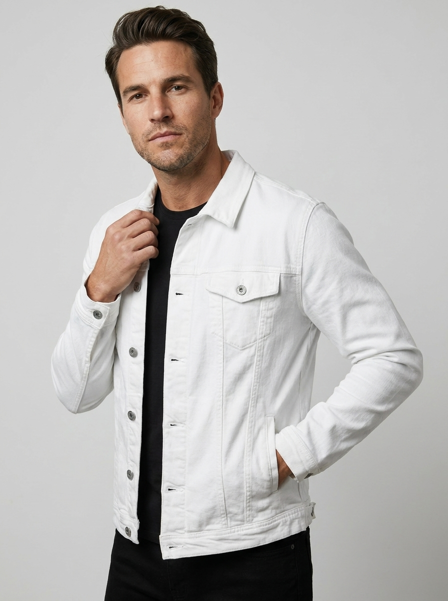 Orion | Casual Denimjakke Til Herre