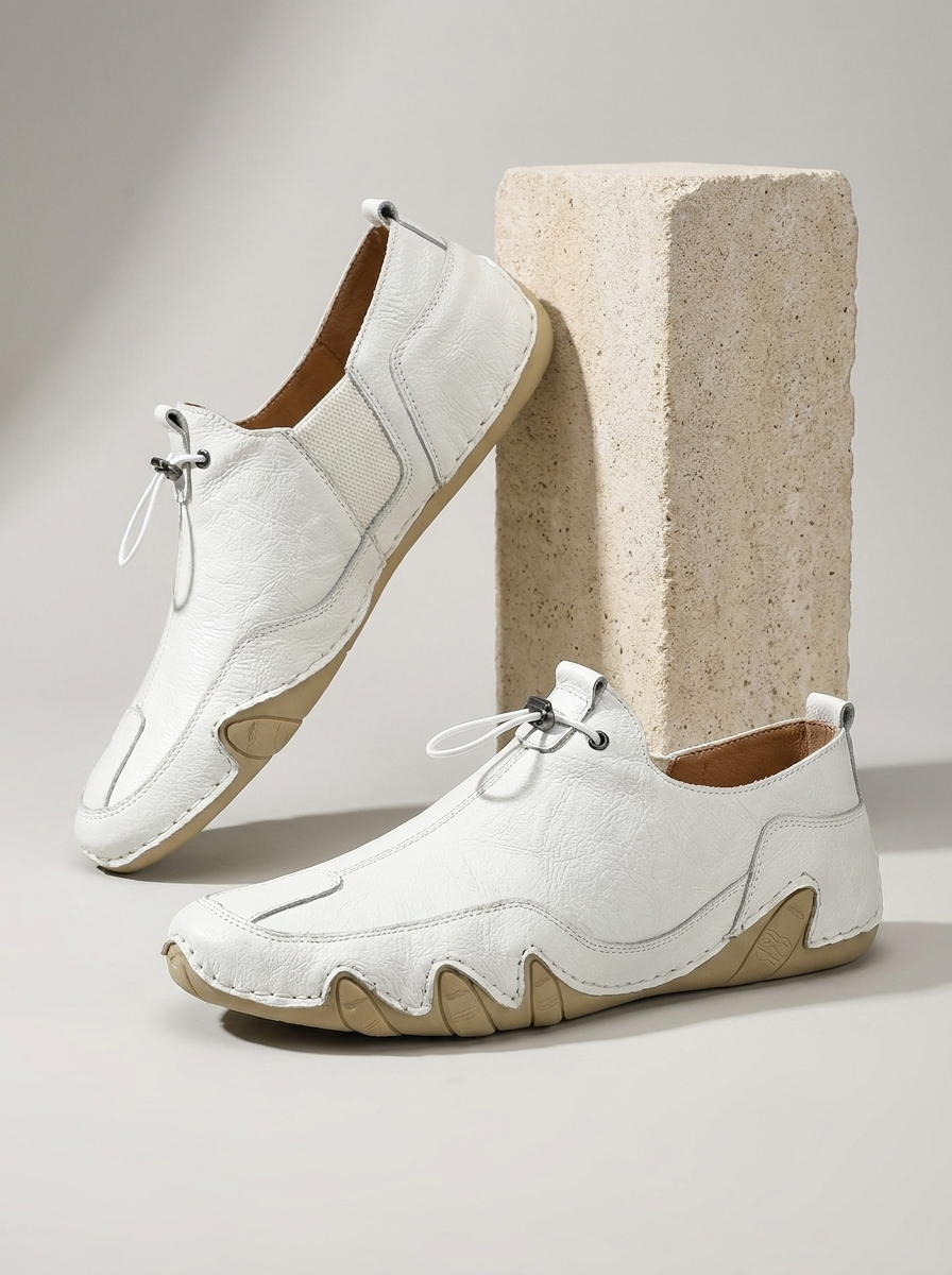 Nolan | Komfortable Slip-On Herresko I Læder