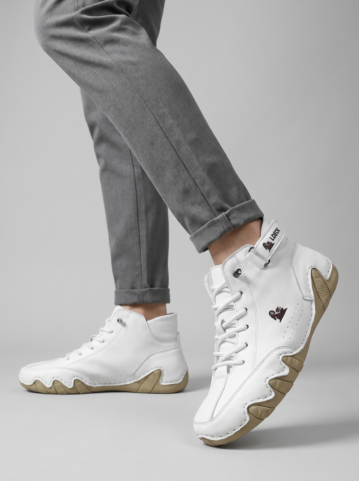 Rocco | Leather Sneakers for Men with Laces