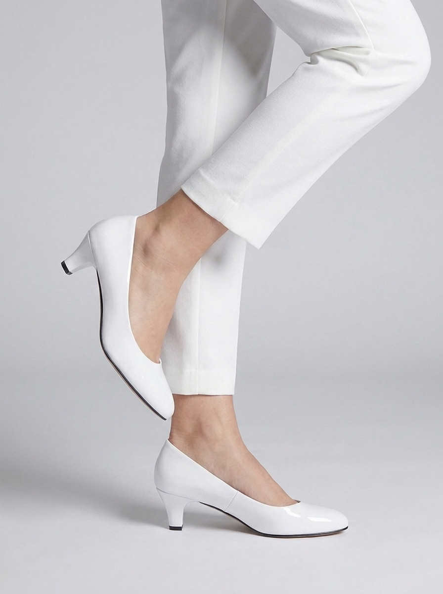 Bianca | Klassiske Pumps Med Lav Hæl Og Elegant Komfort