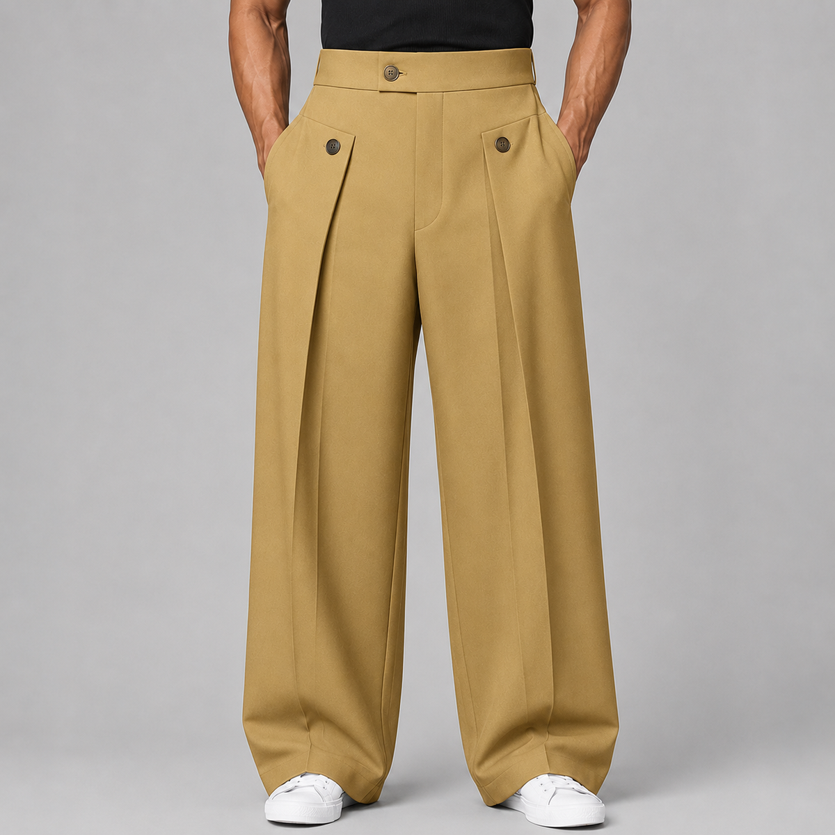 Valdemar | Herre Wide Leg Bukser