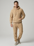 Dario | Fluffy Herresæt med Hoodie og Joggingbukser