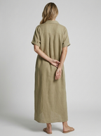 Serena | Long Shirt Dress with Relaxed Fit