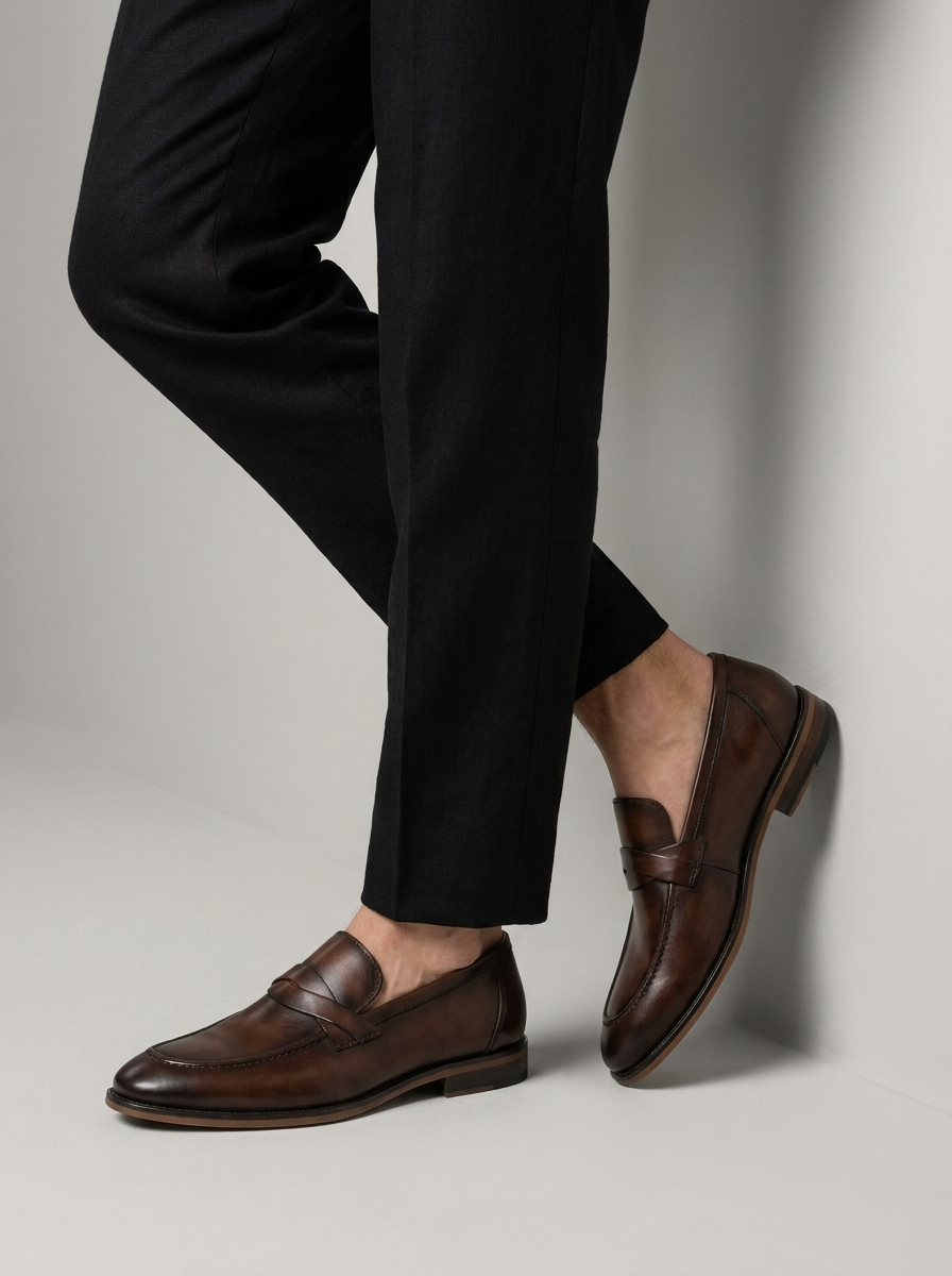 Heirloom | Klassiske Herre Loafers I Læder