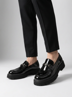 Conway | Elegante Læder Loafers Med Kraftig Sål