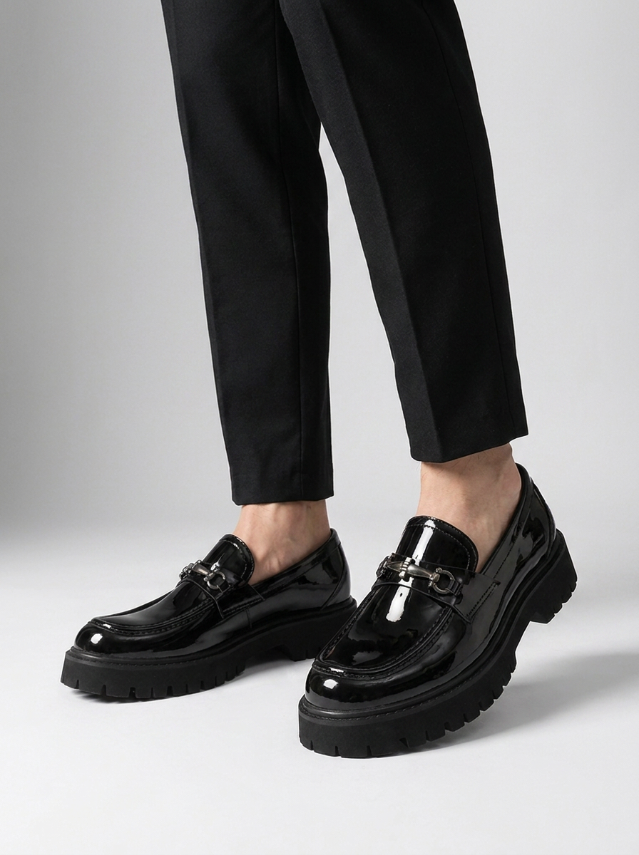 Conway | Elegante Læder Loafers Med Kraftig Sål