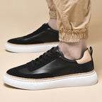 Alviero | Sneakers in pelle con dettagli in camoscio