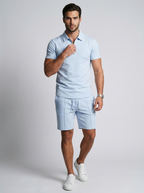 Giello | Polo Og Shorts Sæt Til Sommer