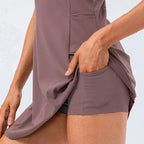Virelle | Sporty Tennis Kjole Med Indbyggede Shorts