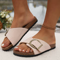 Bellora | Komfortable Sandaler Med Spænde Og Formet Sål
