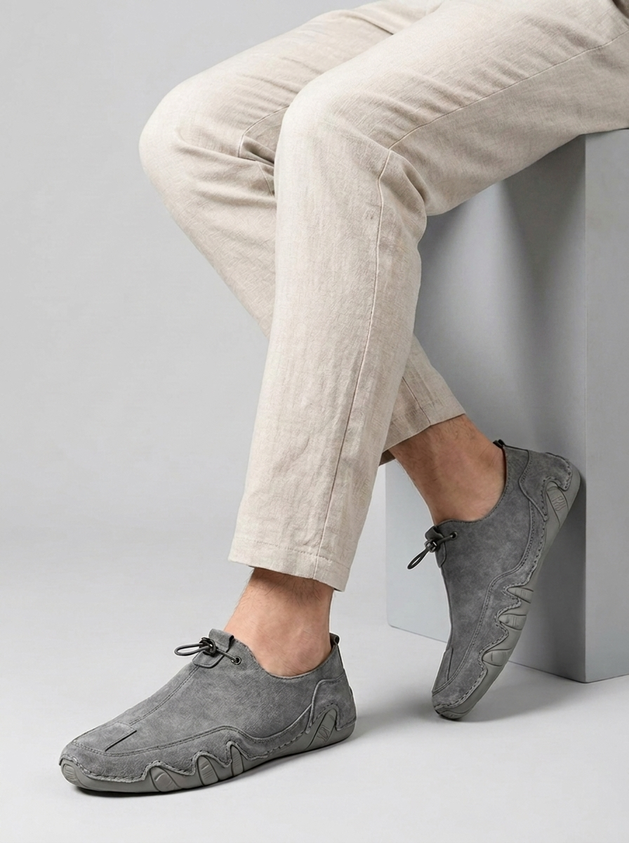 Nolan | Komfortable Slip-On Herresko I Læder