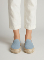 Mireille | Strikkede Espadrillos Med Komfortsål
