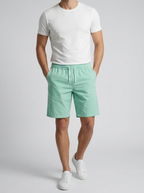 Marco | Casual Herreshorts Med Elastisk Talje