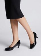 Bianca | Klassiske Pumps Med Lav Hæl Og Elegant Komfort